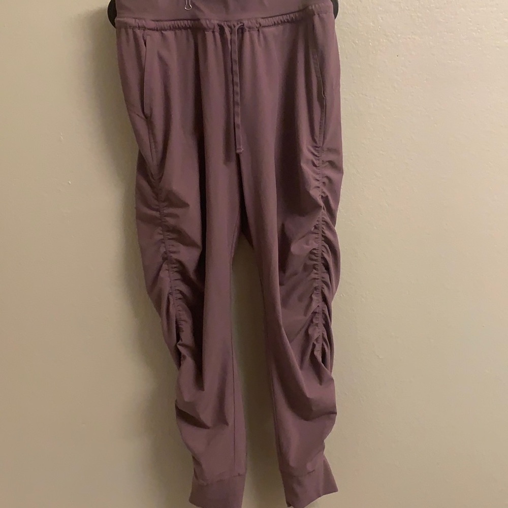 Purple Athleta Joggers
